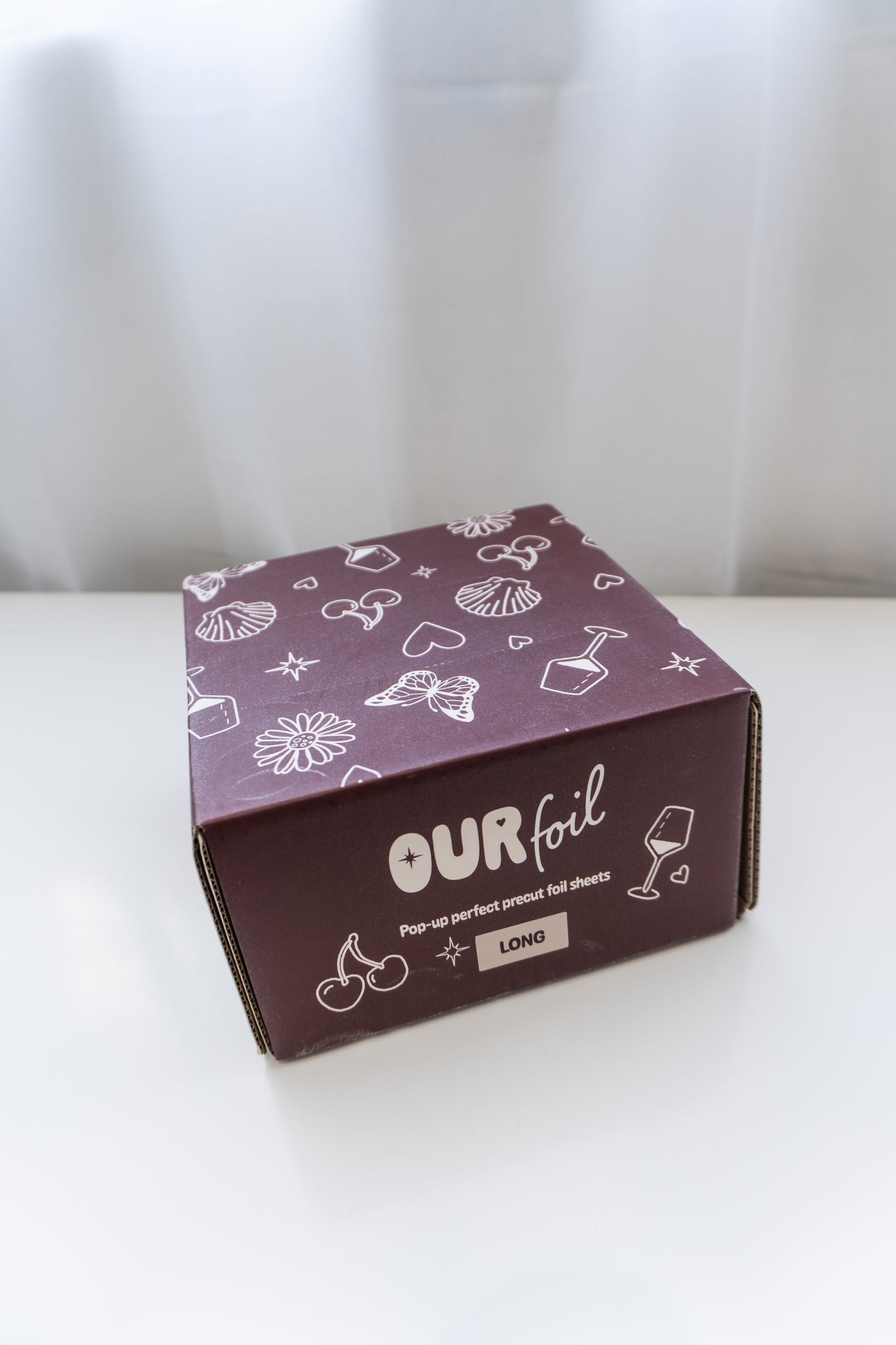 LONG foil Dark print