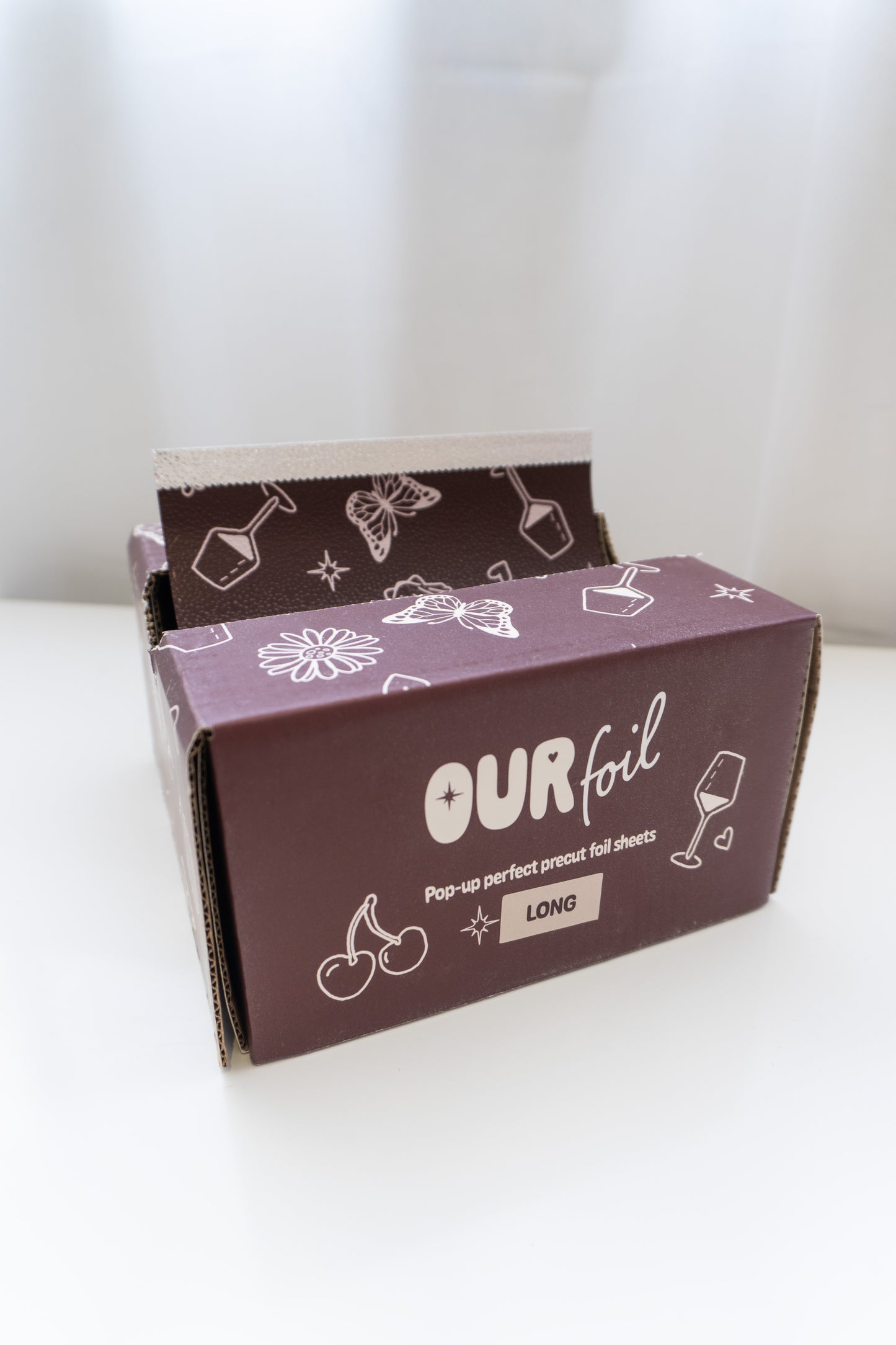 LONG foil Dark print